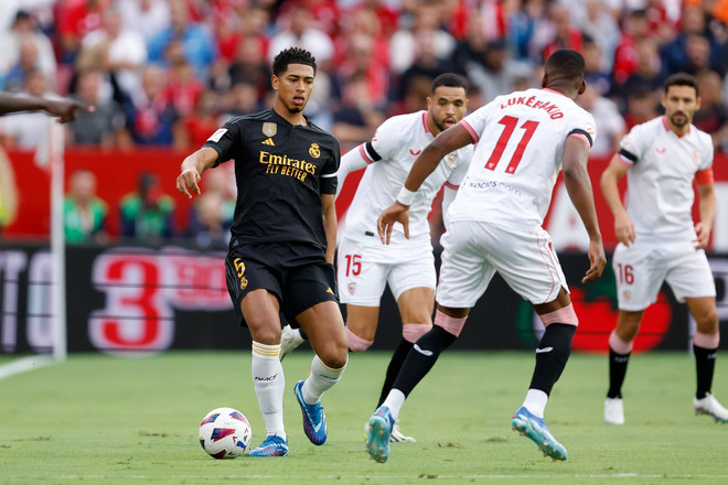 Real Madrid cần 3 điểm trước Sevilla để tạo khoảng cách với các đối thủ. (Nguồn: Getty Images) real-vs-sevilla-2502.jpg
