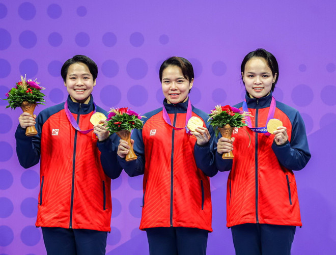 Karate mang HCV thứ 3 về cho Đoàn Thể thao Việt Nam tại ASIAD 19 ảnh 1