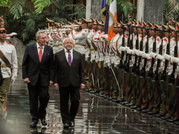 Tổng thống Ireland thăm chính thức Cuba trong 3 ngày ảnh 1