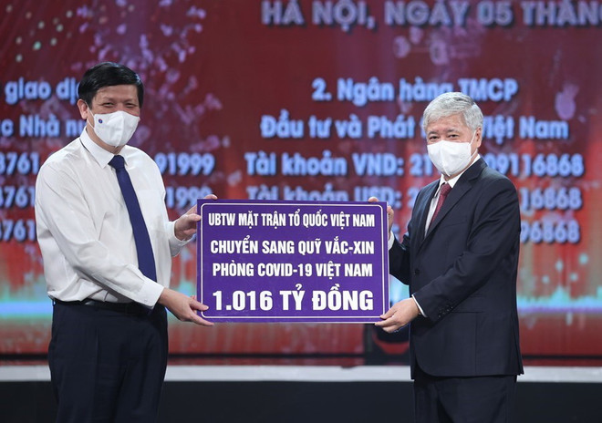 Quỹ vaccine nhận được đóng góp tích cực của doanh nghiệp nước ngoài ảnh 1