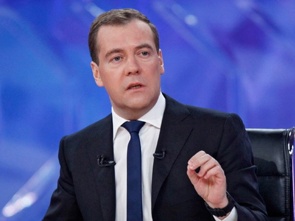 Thủ tướng Nga Dmitry Medvedev. (Nguồn: Reuters) "Nga tiếp tục là đối tác tin cậy và trong lĩnh vực năng lượng" ảnh 1