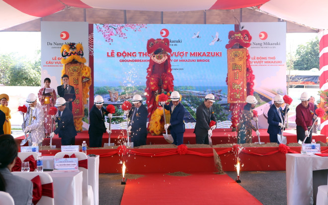 Động thổ, khởi công xây dựng cầu vượt Mikazuki tại Đà Nẵng ảnh 1