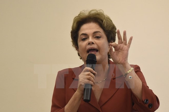 Tổng thống Brazil Rousseff khẳng định sẽ bảo vệ công lý, dân chủ ảnh 1