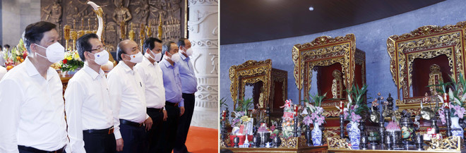 Hình ảnh Chủ tịch nước dâng hương tưởng niệm các Vua Hùng tại Cần Thơ ảnh 2