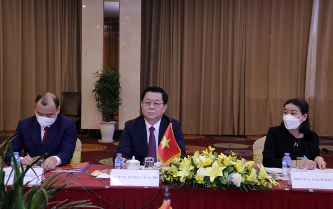 Việt Nam và Lào tăng cường hợp tác trong lĩnh vực tuyên giáo ảnh 2