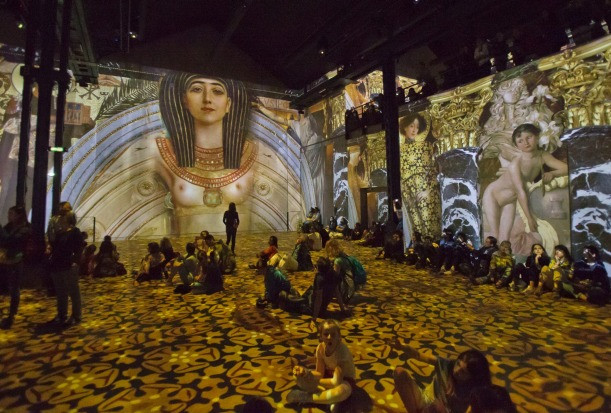 Triển lãm ánh sáng kỳ vĩ tôn vinh danh họa người Áo Gustav Klimt ảnh 1