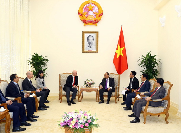 Thủ tướng Nguyễn Xuân Phúc tiếp Chủ tịch Liên đoàn Bóng đá thế giới ảnh 2
