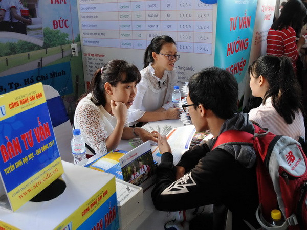(Ảnh minh họa: An Hiếu/TTXVN) TP.HCM: Thêm ngành mới, đa dạng phương thức tuyển sinh đại học ảnh 1