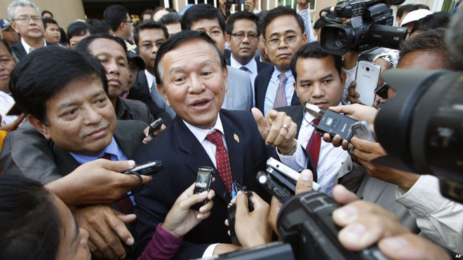 Campuchia bảo vệ hành động pháp lý của tòa án chống thủ lĩnh đối lập ảnh 1