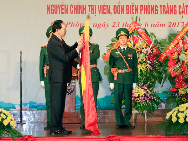 Bộ đội Biên phòng Hải Phòng nhận danh hiệu Anh hùng Lực lượng vũ trang ảnh 1