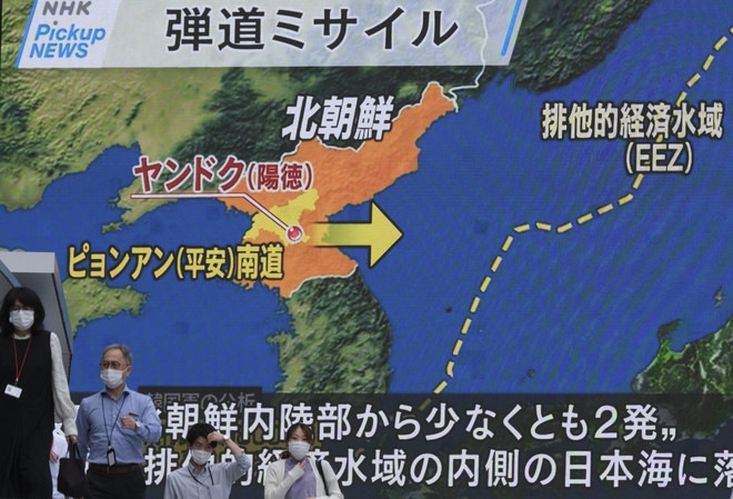 Hàn-Mỹ-Nhật thảo luận các vụ phóng tên lửa liên tiếp của Triều Tiên ảnh 1