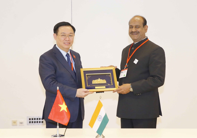 Chủ tịch Quốc hội hội kiến Chủ tịch Hạ viện Chile và Ấn Độ ảnh 1