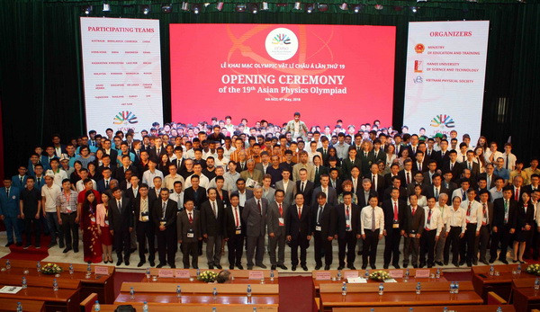Việt Nam giành 4 Huy chương Vàng tại Olympic Vật lý châu Á 2018 ảnh 1