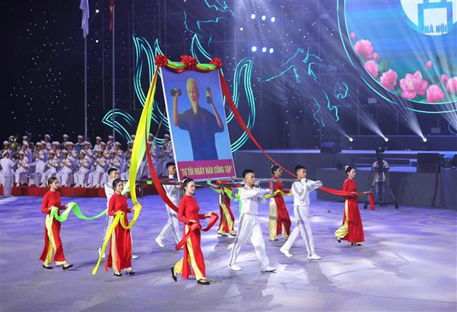 Khai mạc Đại hội Thể dục thể thao Thủ đô Hà Nội lần thứ X ảnh 1