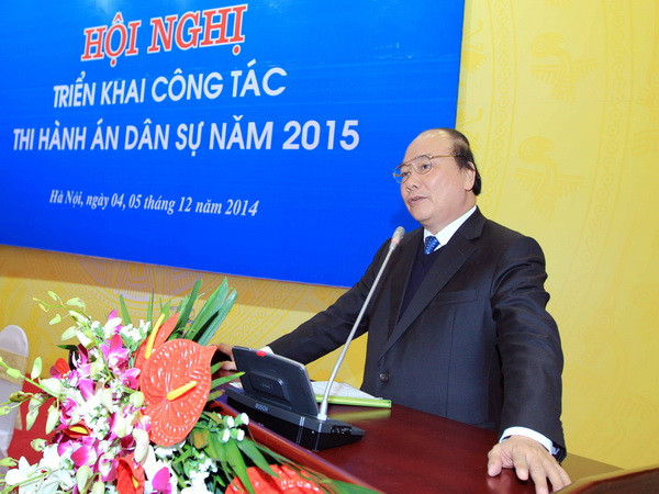 Tiếp tục kiện toàn tổ chức, bộ máy làm công tác thi hành án dân sự ảnh 1