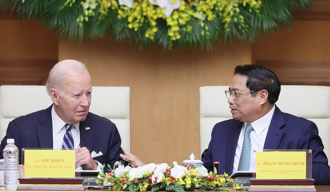 Thủ tướng và Tổng thống Joe Biden dự Hội nghị cấp cao Việt Nam-Hoa Kỳ ảnh 2