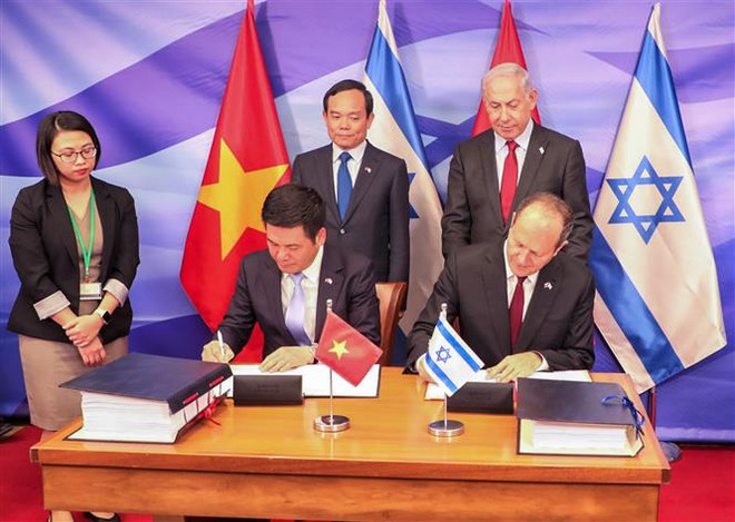 Việt Nam và Israel ký kết Hiệp định Thương mại Tự do VIFTA ảnh 1