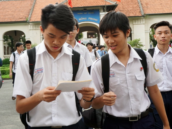 Tình hình ngày thi đầu tiên kỳ thi tuyển sinh lớp 10 tại TP.HCM ảnh 1
