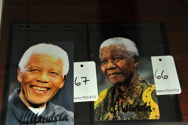 Bán đấu giá các kỷ vật của cựu Tổng thống Mandela ảnh 1