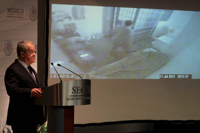 Mexico công bố video cảnh vượt ngục của trùm ma túy Guzman ảnh 1