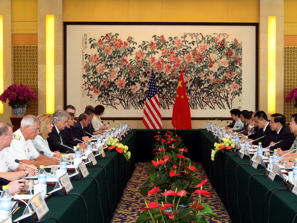 Trung-Mỹ đối thoại về an ninh hàng hải và quan hệ quân sự ảnh 1