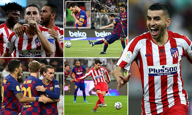 Hạ Barcelona, Atletico đối đầu Real ở trận tranh Siêu cúp ảnh 1