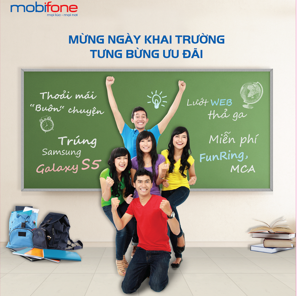 MobiFone tung ra chương trình khuyến mãi lớn cho tân sinh viên ảnh 1