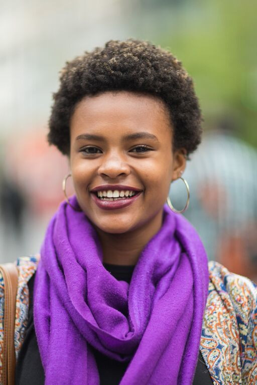 On the street: Những bóng hồng trên đường phố New York ảnh 11