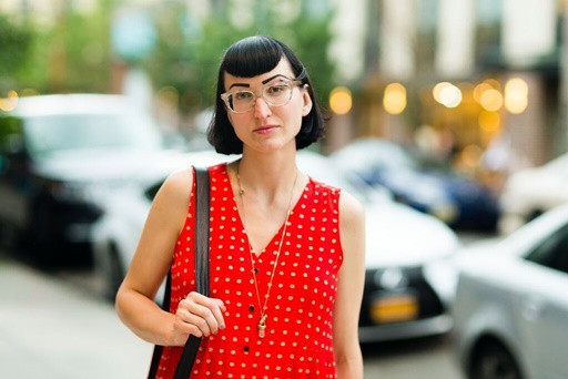 On the street: Những bóng hồng trên đường phố New York ảnh 17