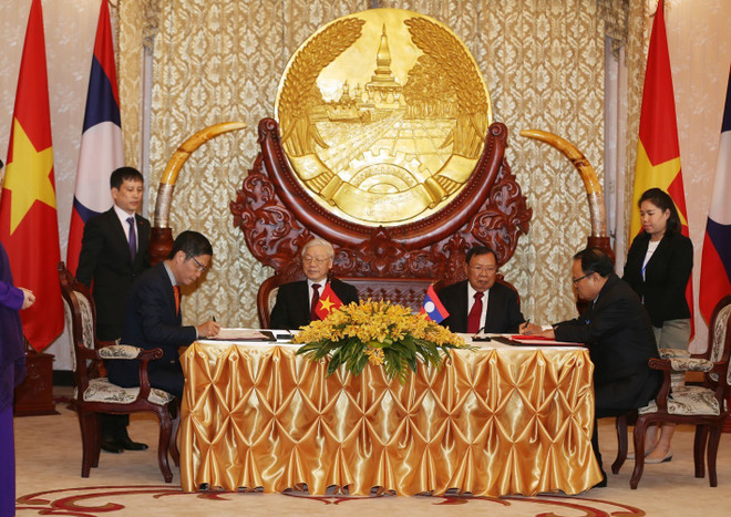 Truyền thông Lào ca ngợi chuyến công du của Tổng Bí thư, Chủ tịch nước ảnh 1