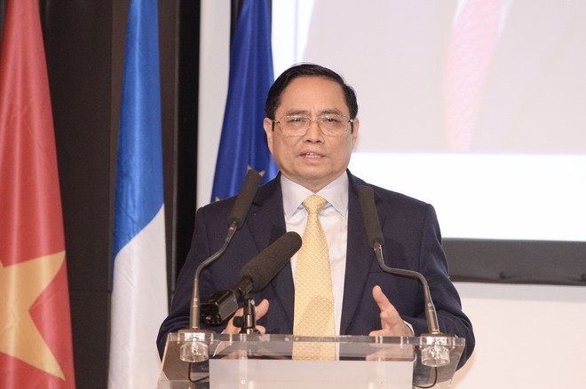 Thủ tướng Phạm Minh Chính dự Diễn đàn doanh nghiệp Việt-Pháp ảnh 1