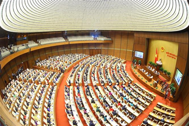 (Ảnh minh họa: Văn Điệp/TTXVN) Thông tin về Phiên khai mạc Kỳ họp thứ 4, Quốc hội khóa XV ảnh 1
