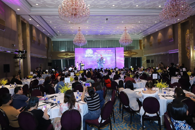 Toàn cảnh cuộc họp báo. (Ảnh: CTV/VIetnam+) vegas-lviii-toan-canh-5484.jpg