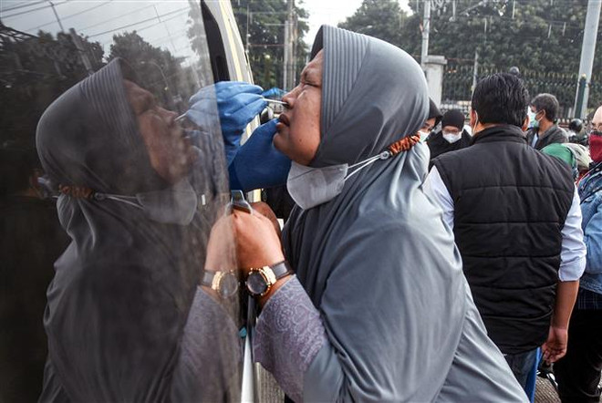 Indonesia dự báo số ca mắc mới COVID-19 đạt đỉnh trong 2-3 tuần tới ảnh 1