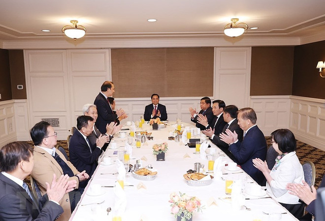 Thủ tướng tiếp các doanh nghiệp, nhà khoa học Việt kiều và Hoa Kỳ ảnh 2