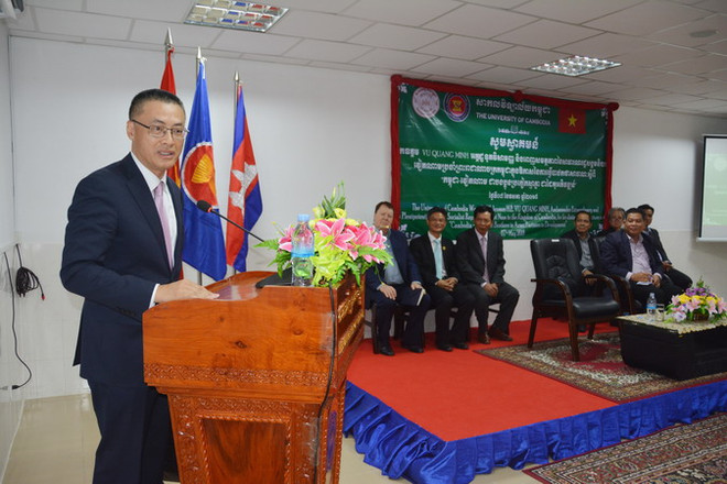 Khánh thành Phòng Việt Nam tại trường Đại học Campuchia ảnh 3