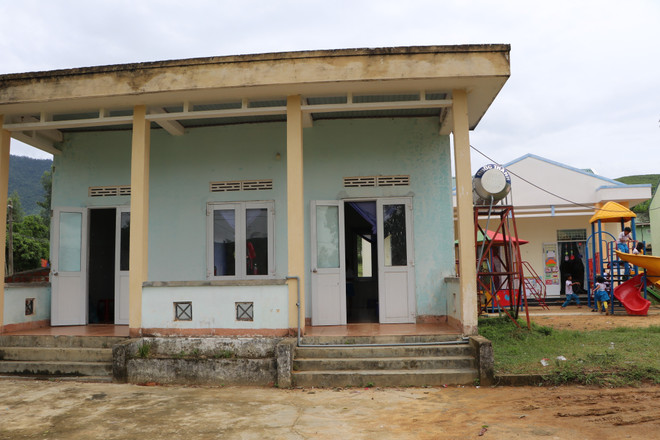 Lão nông hiến đất xây trường mầm non ở vùng khó khăn của Quảng Ngãi ảnh 2