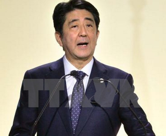 Thủ tướng Nhật Bản Abe quyết tâm giữ vai trò lãnh đạo năm 2016 ảnh 1