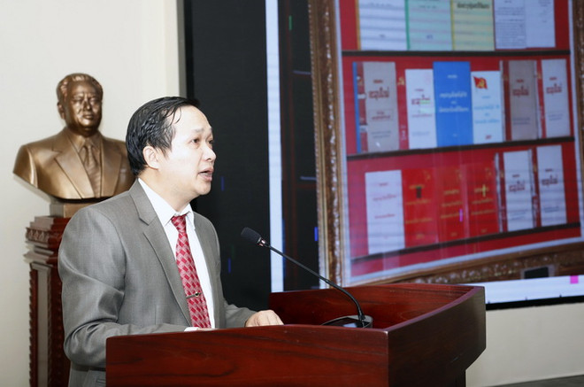 Lào khai trương Tạp chí Điện tử Aloun Mai - quà tặng của Việt Nam ảnh 2