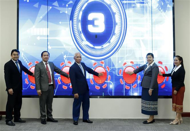 Lào khai trương Tạp chí Điện tử Aloun Mai - quà tặng của Việt Nam ảnh 1