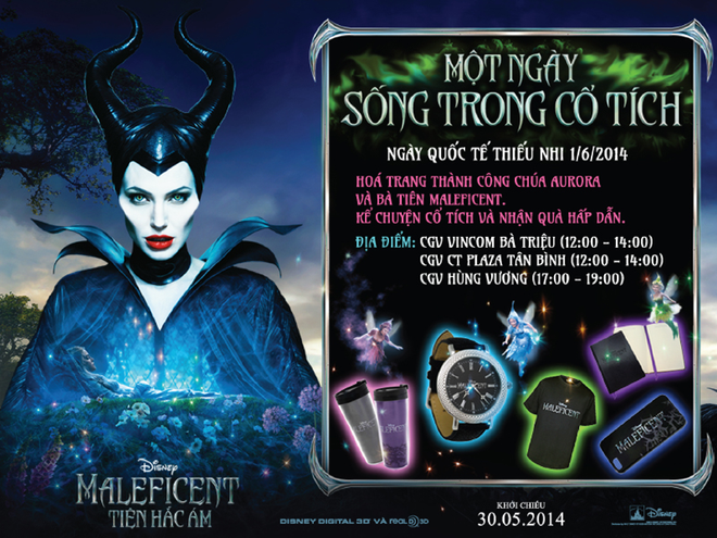 Đón Tết Thiếu nhi 1/6 cùng bà “Tiên hắc ám Maleficent” ảnh 1