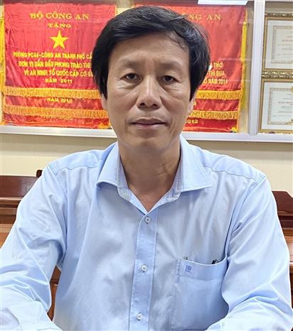 Ông Cao Minh Chu, nguyên Giám đốc Sở Y tế Cần Thơ. (Ảnh: TTXVN phát) Tiếp tục đình chỉ công tác lần thứ 3 đối với Giám đốc Sở Y tế Cần Thơ ảnh 1