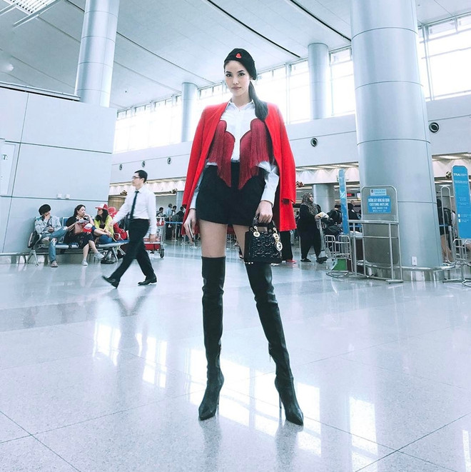 Street style ngập tràn áo khoác dáng dài của mỹ nhân Việt tuần qua ảnh 10