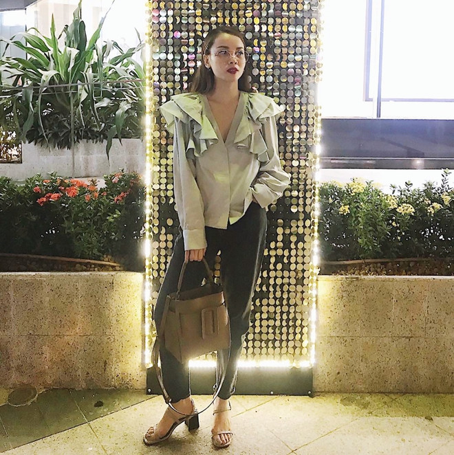 Street style ngập tràn áo khoác dáng dài của mỹ nhân Việt tuần qua ảnh 17