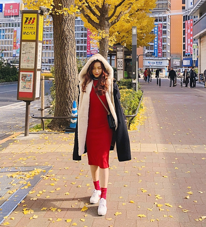Street style ngập tràn áo khoác dáng dài của mỹ nhân Việt tuần qua ảnh 5