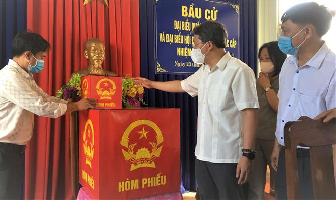 Các địa phương tiếp tục kiểm tra, giám sát, chuẩn bị cho ngày bầu cử ảnh 2