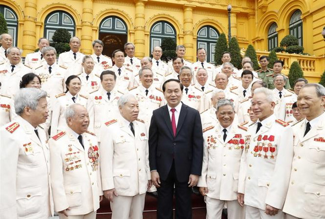 Chủ tịch nước Trần Đại Quang với sự nghiệp bảo vệ an ninh, trật tự ảnh 2