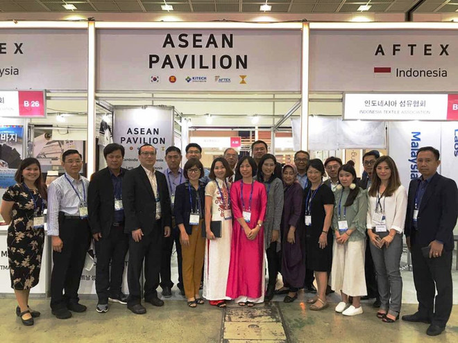 Việt Nam-Hàn Quốc hợp tác xây dựng gian hàng triển lãm dệt may quốc tế ảnh 3