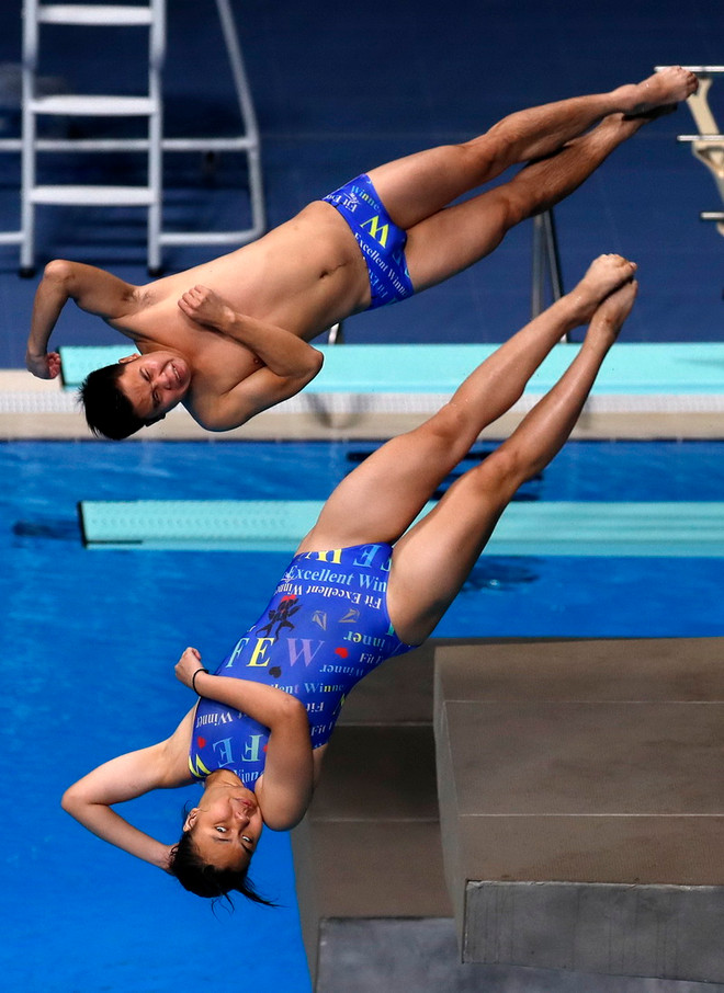 [Photo] Thành tích bất ngờ của vận động viên nhảy cầu Việt Nam ảnh 3