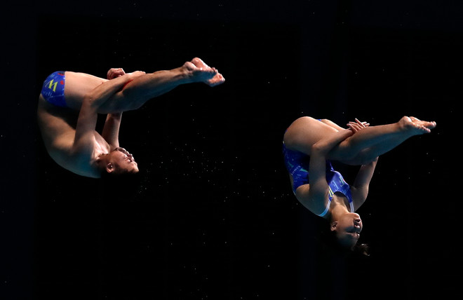 [Photo] Thành tích bất ngờ của vận động viên nhảy cầu Việt Nam ảnh 1